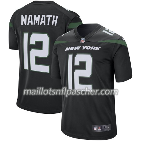 Maillot New York Jets Joe Namath 12 Nike Noir - Homme